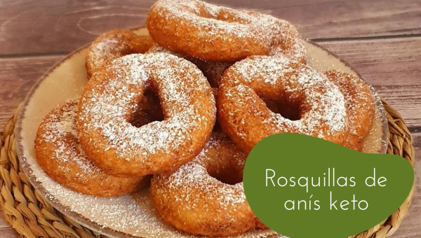 Rosquillas de anís keto